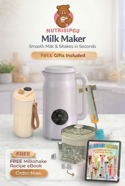 NutriSipGo Multifunction Soy Milk Maker – Home Kitchen Appliance